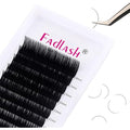 Fadlash Classic Eyelash Extensions | 0.20mm C Curl Matte Black