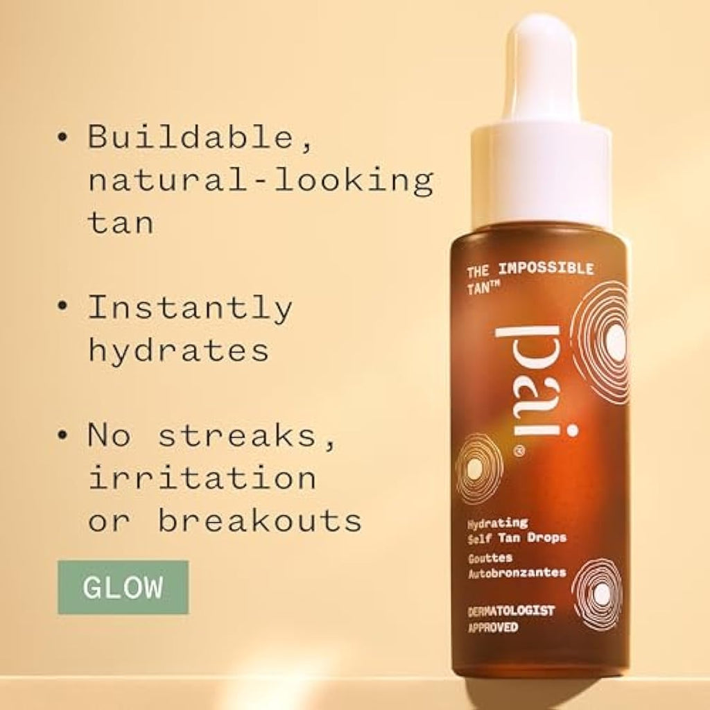 Pai Skincare The Impossible Hydrating Face Tanning Drops for Sensitive Skin