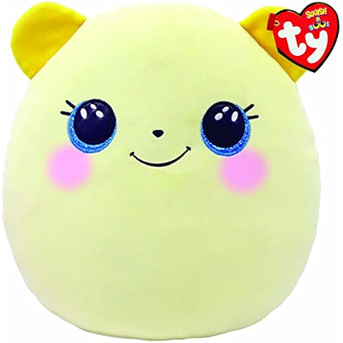 TY Squish a Boo Buttercup Yellow Bear Plush Pillow Toy – 20 CM