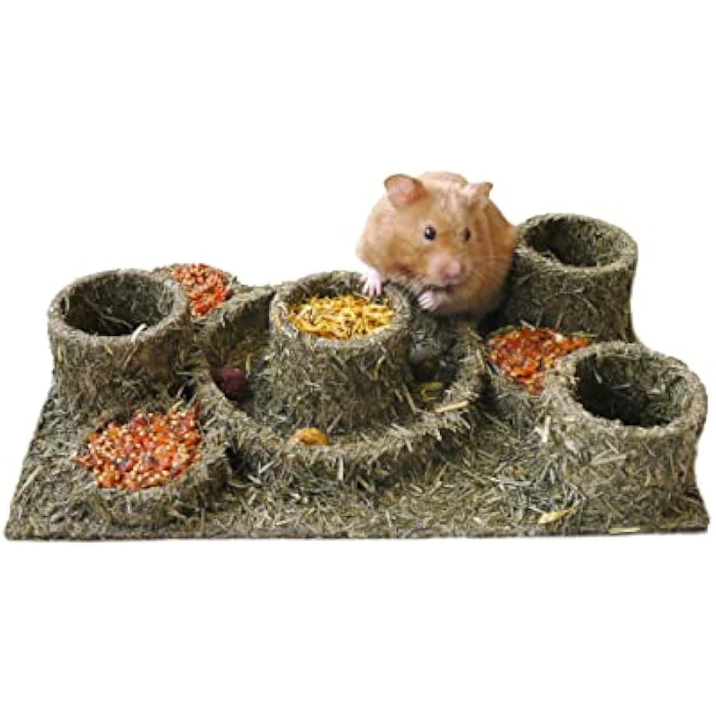 Rosewood Naturals Hide 'n' Treat Maze – Edible Foraging Toy for Rabbits