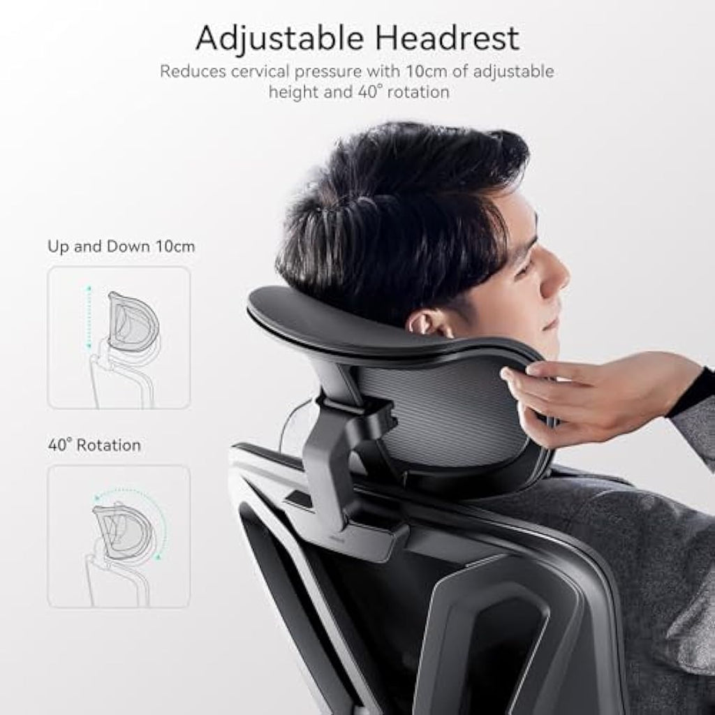 Hbada P5 Ergonomic Mesh Office Chair | Lumbar Support & Footrest