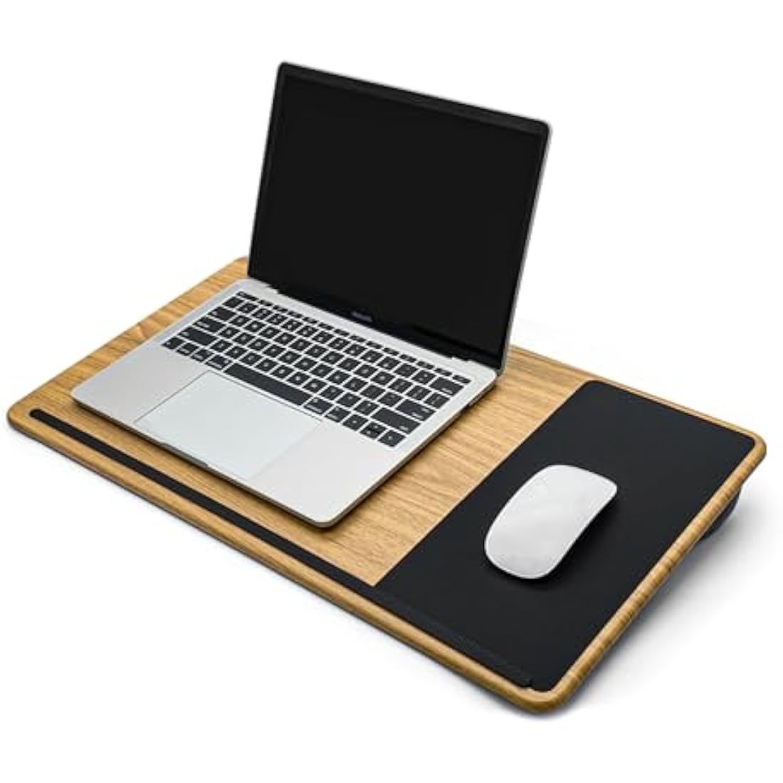 ergomi Lap Desk for Bed – Large 17” Laptop Tray with Cushion & Wrist Rest