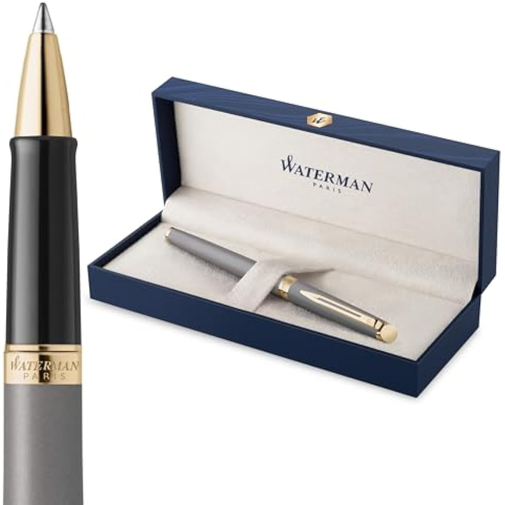 Waterman Hémisphère Rollerball Pen – Stone Grey Fine Point Luxury Pen