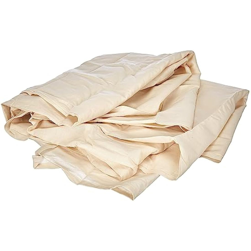 Ferrino Travel Mummy Sleeping Bag Liner - White Cotton - 220x80x50cm