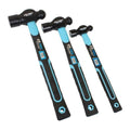 US PRO Tools 3PC Ball Pein Hammer Set | Fibreglass Handle 8, 16, 32oz