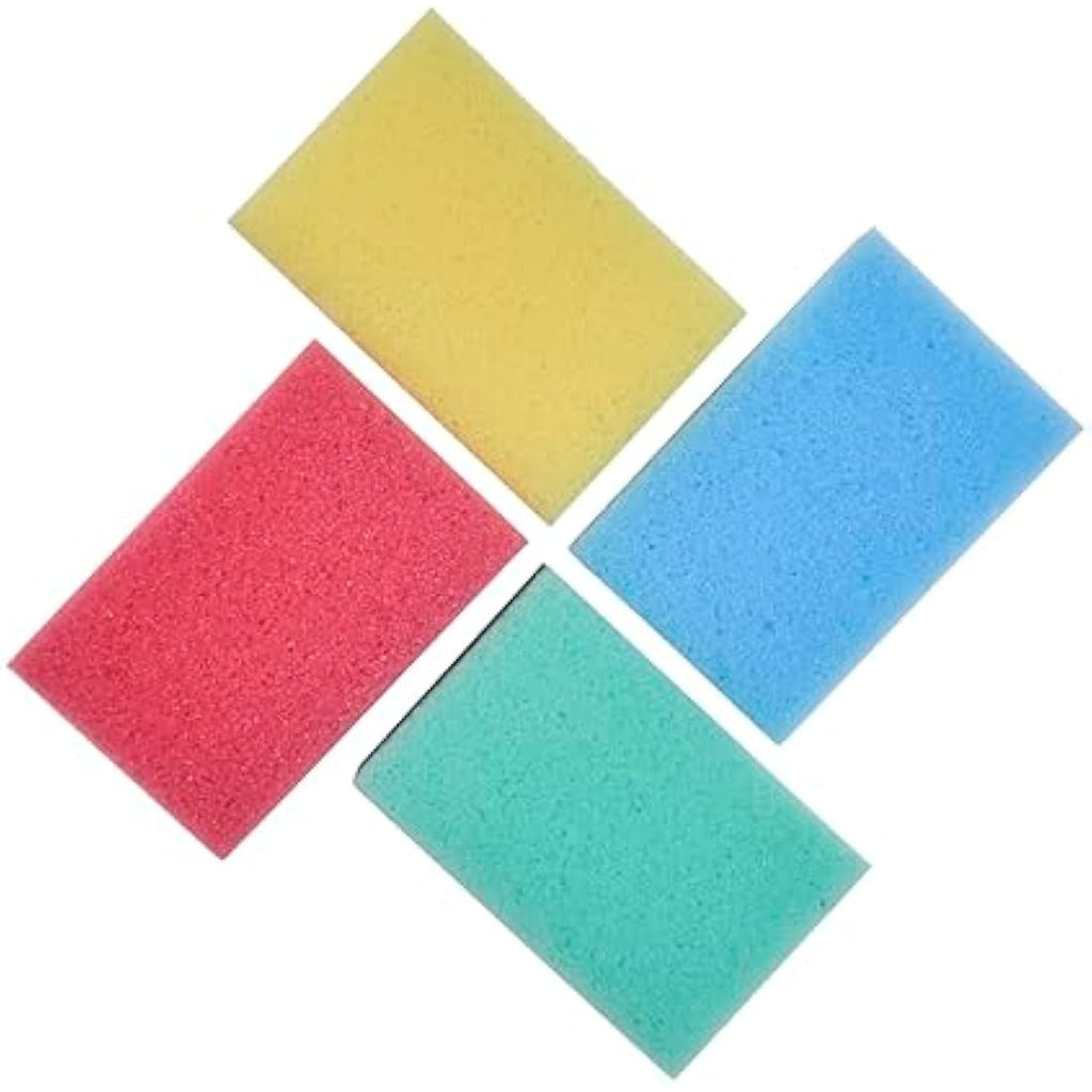 Spontex Essentials Washing Up Sponge Scourers - 120 Pack Bulk Set
