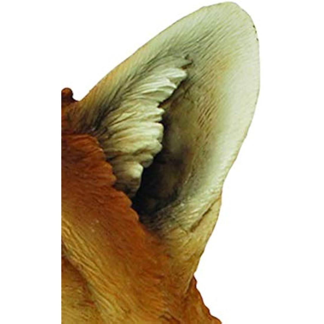 Vivid Arts Sitting Fox Garden Ornament – Frost Resistant Resin Statue