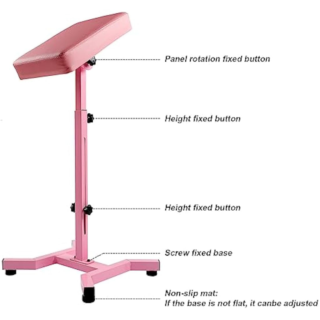 Tattoo Armrest – Adjustable Height & Memory Foam Pad