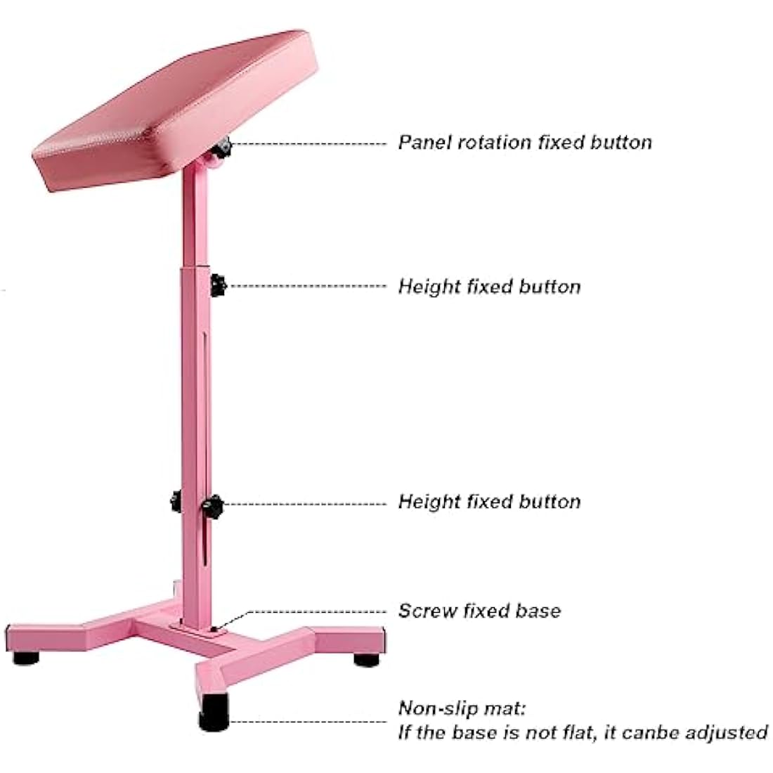 Tattoo Armrest – Adjustable Height & Memory Foam Pad