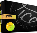 Vice Golf Pro Plus Limited Edition 4-Piece Balls – Yellow Orange Shade