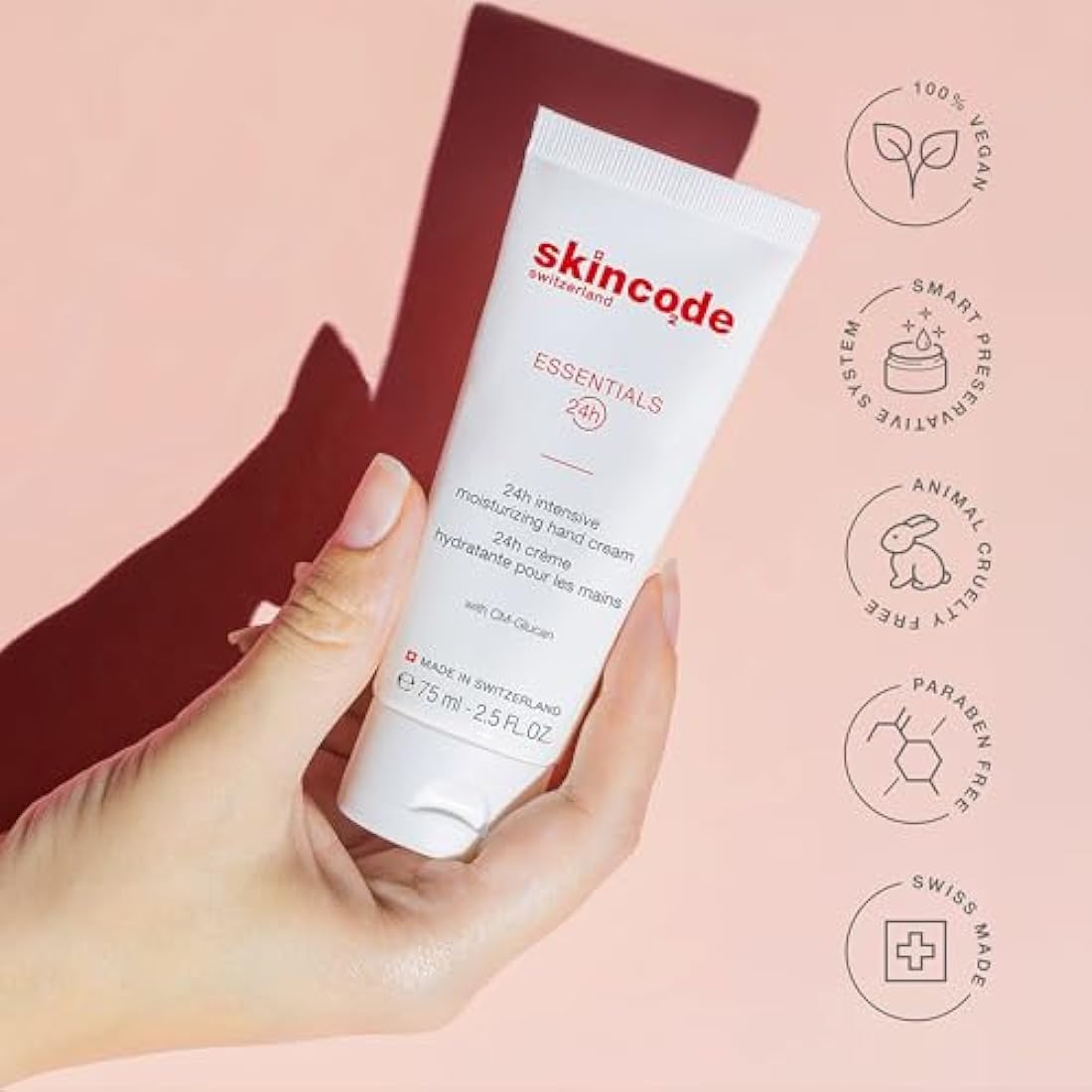 Skincode Essentials 24h Intensive Moisturizing Hand Cream - 75ml