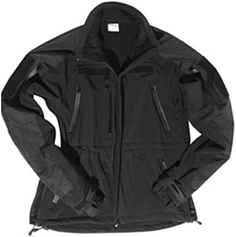 Mil-Tec Unisex Tactical Military Style Outdoor Jacket – Black