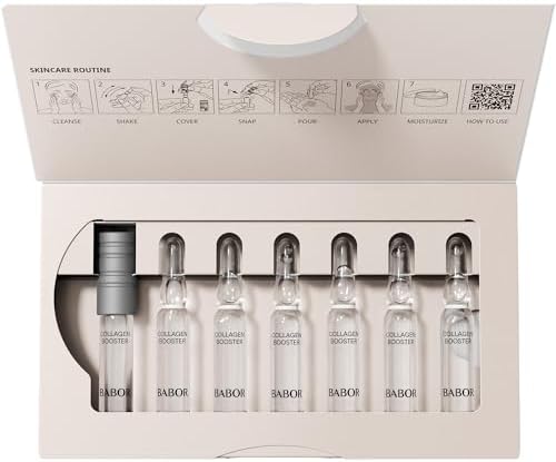 BABOR Collagen Booster Anti-Aging Face Ampoules - Vegan Serum (7 x 2ml)