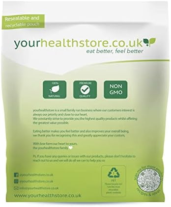 yourhealthstore Premium Gluten Free Oat Bran 1kg | High Fibre Pouch