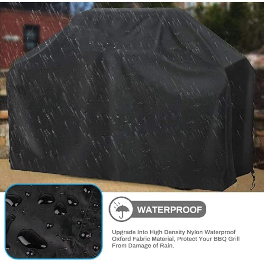 Chusstang Heavy Duty Gas BBQ Grill Cover - Waterproof & UV Resistant