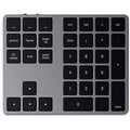 Satechi Bluetooth Extended Numeric Keypad – Slim Aluminum USB-C Rechargeable