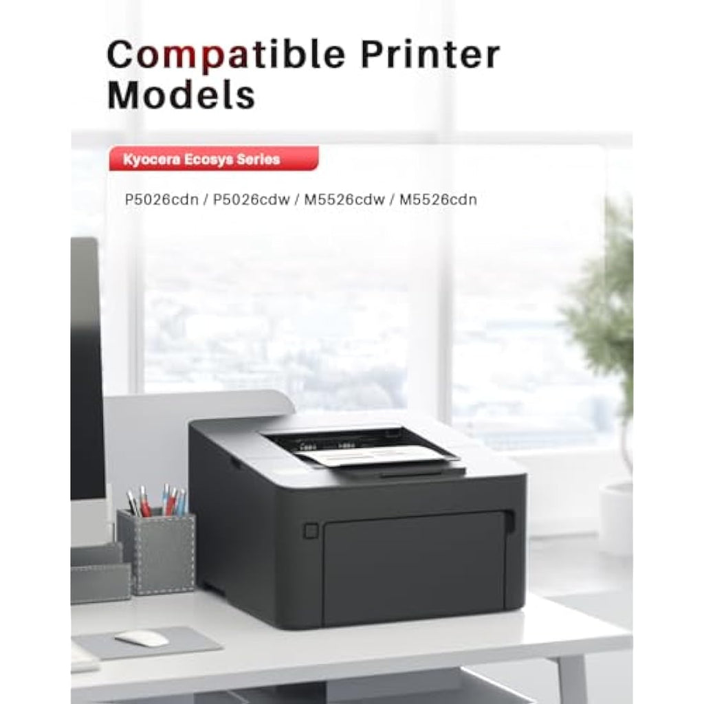 Halloya TK-5240 Compatible Toner Cartridges for Kyocera Ecosys | 4-Pack