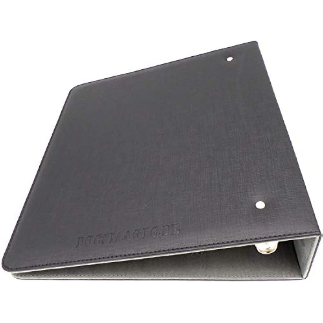 docsmagic.de 3-Ring Premium Album Black with 100 9-Pocket Pages