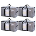 TAILI Heavy Duty Moving Bags | 4 Pack Extra Large Waterproof Storage Bags