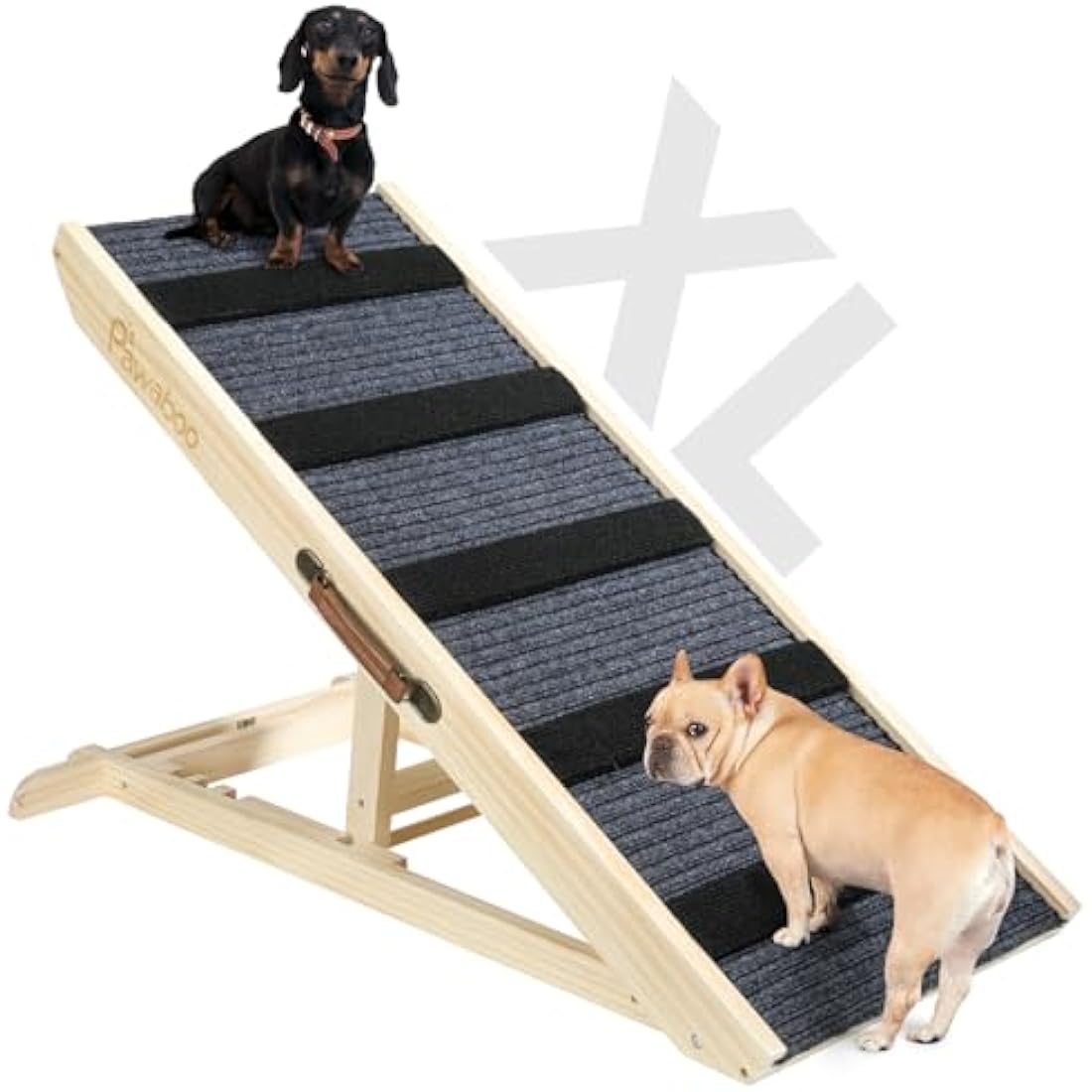 Wooden Dog Ramp | Adjustable Height Portable Pet Step