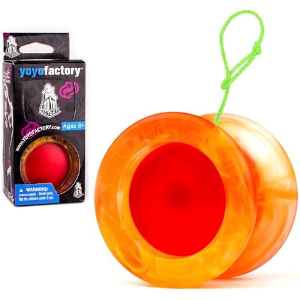YoYoFactory Replay Pro Unresponsive Trick Yo-Yo by Gentry Stein - Orange