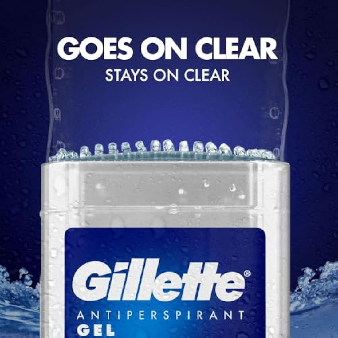 Gillette Cool Wave Clear Gel Antiperspirant Deodorant for Men – 70ml