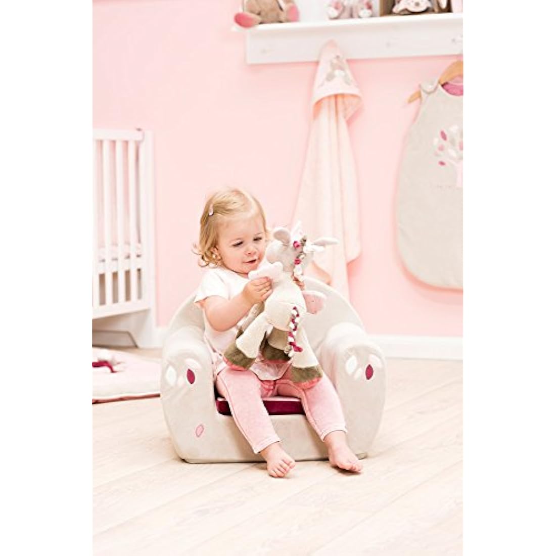 Nattou Jade the Unicorn Soft Toy – 30cm Plush Cuddle Companion