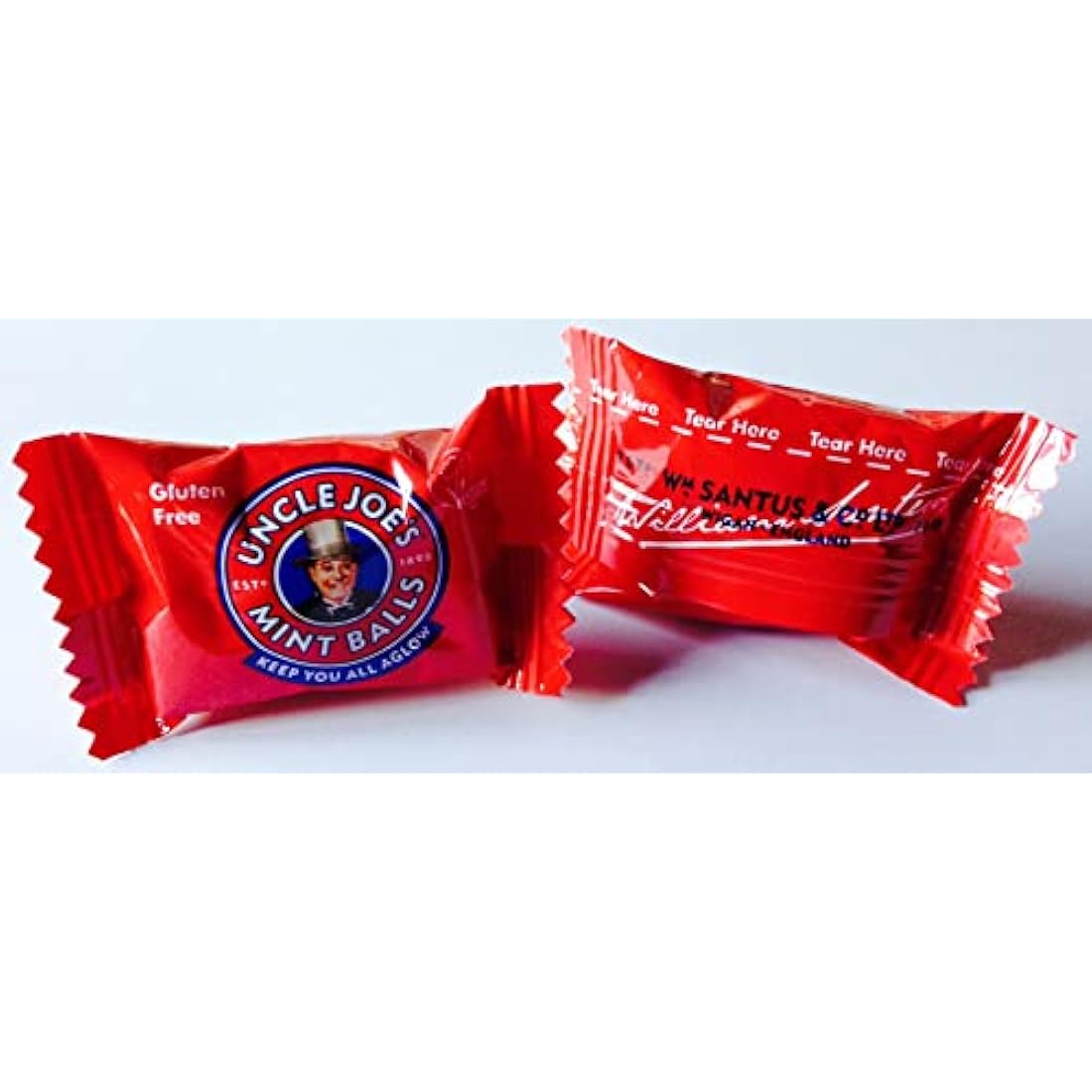 Uncle Joe's Mint Balls – 2kg Bulk Bag – Traditional Natural Sweets