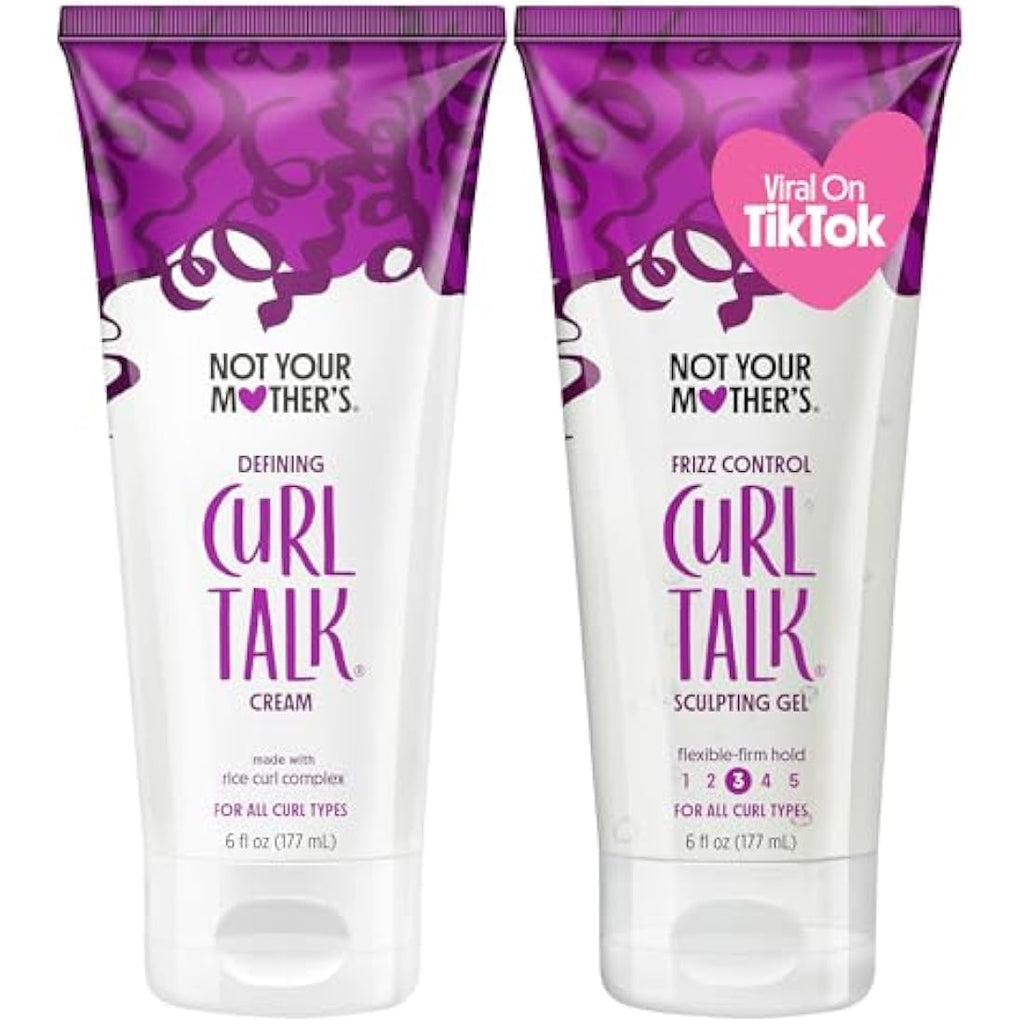 Not Your Mother's Curl Talk Sculpting Gel & Defining Cream 2-Pack