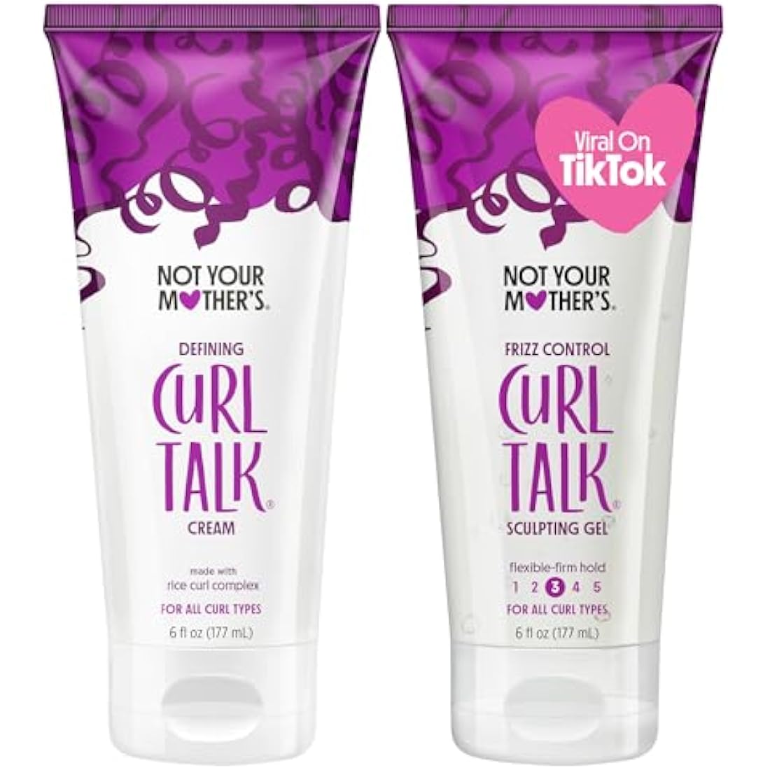 Not Your Mother's Curl Talk Sculpting Gel & Defining Cream 2-Pack