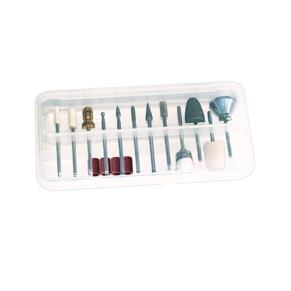 Promed Comfort Nail Drill Bit Set - 12 Piece Professional Manicure Kit