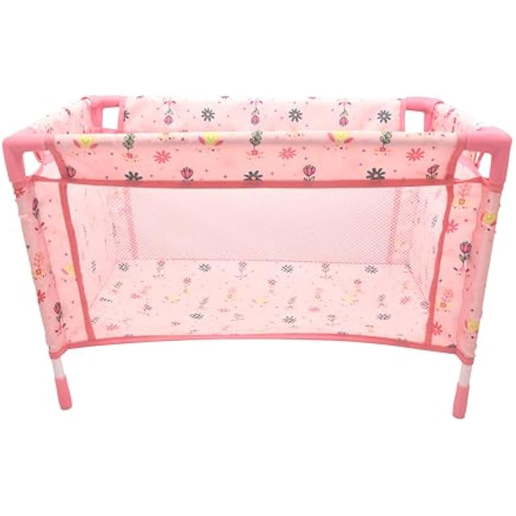 Dolls World Travel Carry Cot with Quilt & Bag for 18" Dolls