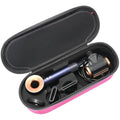 RLSOCO Hard Travel Case for Dyson Supersonic Hair Dryer HD15 HD08 – Pink
