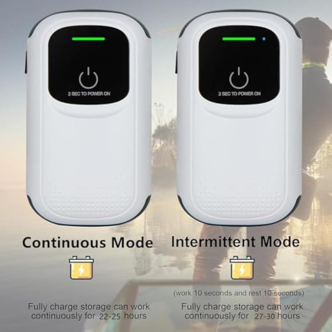 Rechargeable Aquarium Air Pump – Portable Silent Aerator