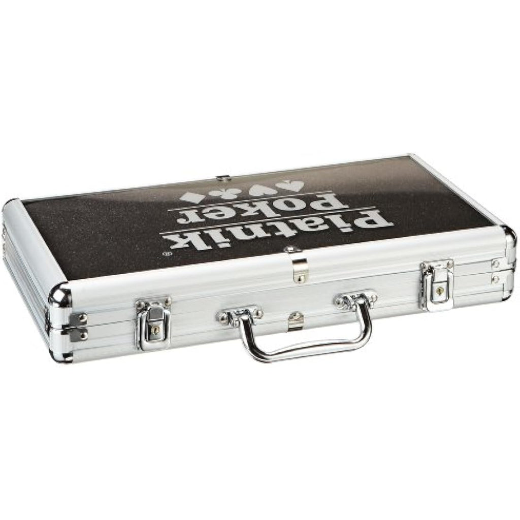 Piatnik 7903 High Gloss Poker Set - 300 Chips in Aluminum Case