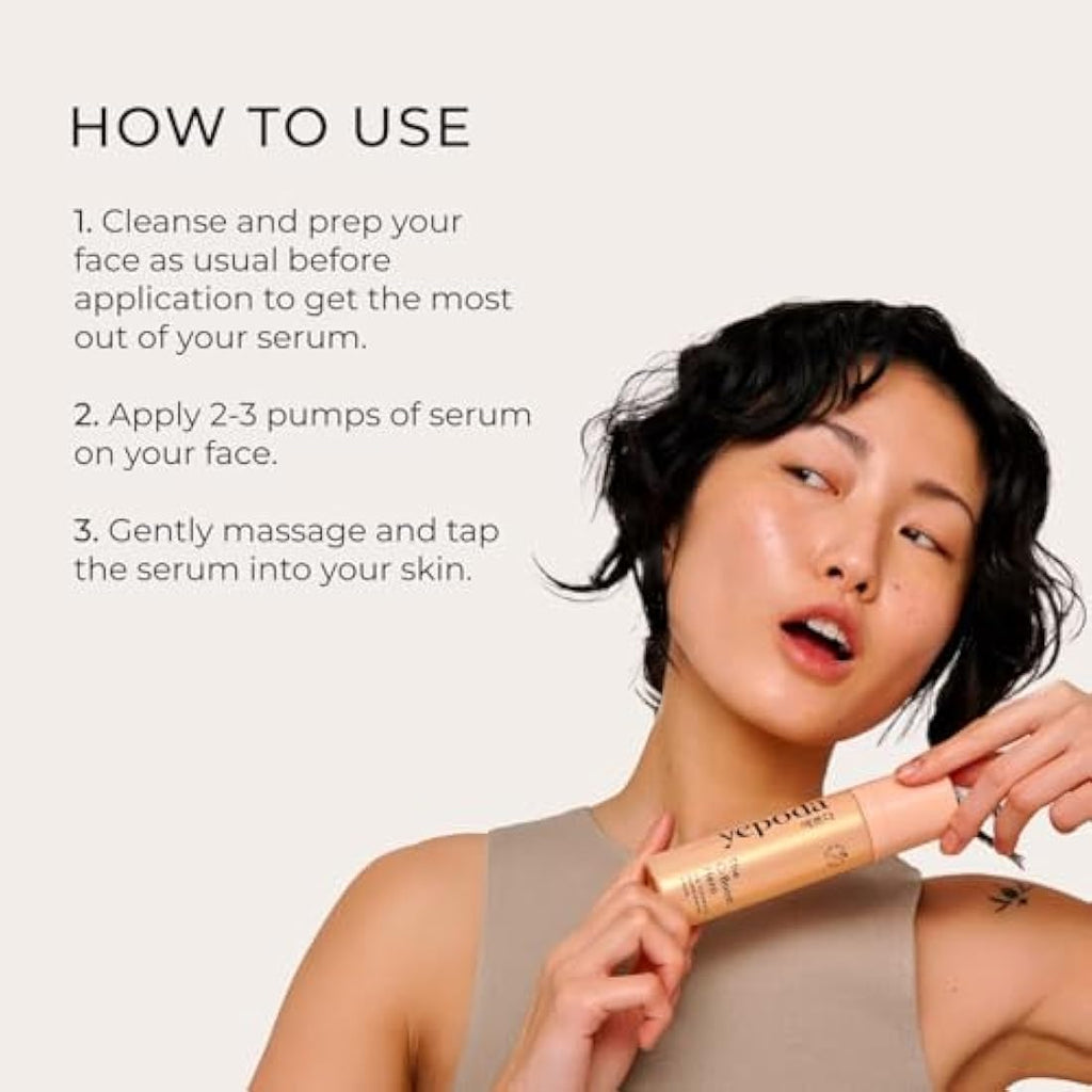 Yepoda The C-Boost Hero | 15% Vitamin C & Hyaluronic Acid Serum - 30ml