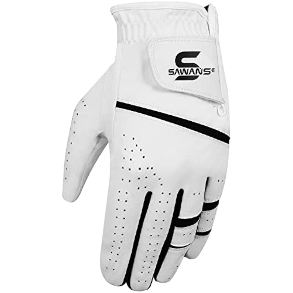 Men's Premium Leather Golf Glove – Non-Slip All Weather Grip