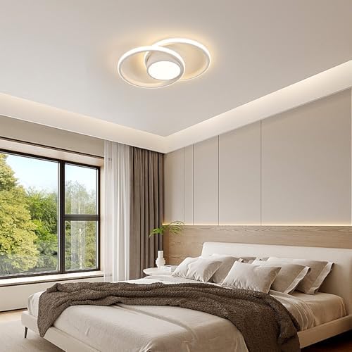 Comely Modern LED Ceiling Light – 42W 4800LM Warm White 3000K Lamp