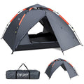 Cflity 3-Person Instant Pop Up Tent – Waterproof 4-Season Dome Tent