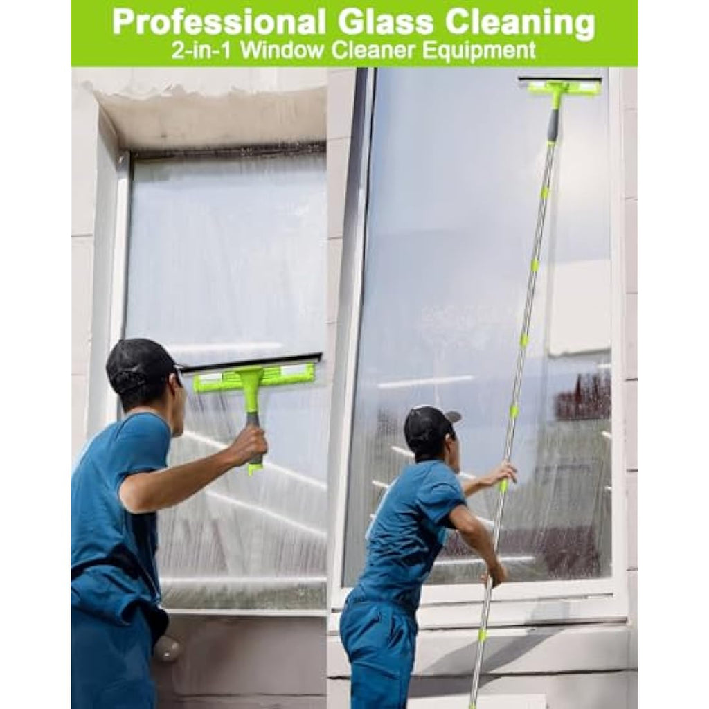 Jolof Store 3.6m Window Cleaning Kit | Professional Squeegee Tool