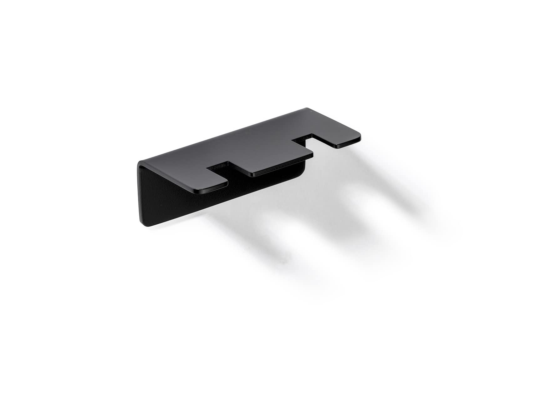 Sagittarius One Wall-Mounted Toothbrush Holder | Matt Black Stainless Steel