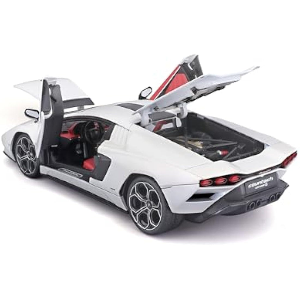 Maisto Lamborghini Countach LPI 800-4 – 1:18 Die-Cast Model Car, White