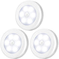 AMIR Motion Sensor Night Light – 3 Pack Battery Powered LED Closet Lights