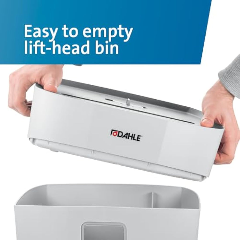 Dahle PaperSAFE 140 Cross-Cut Paper Shredder | 10 Sheet Capacity