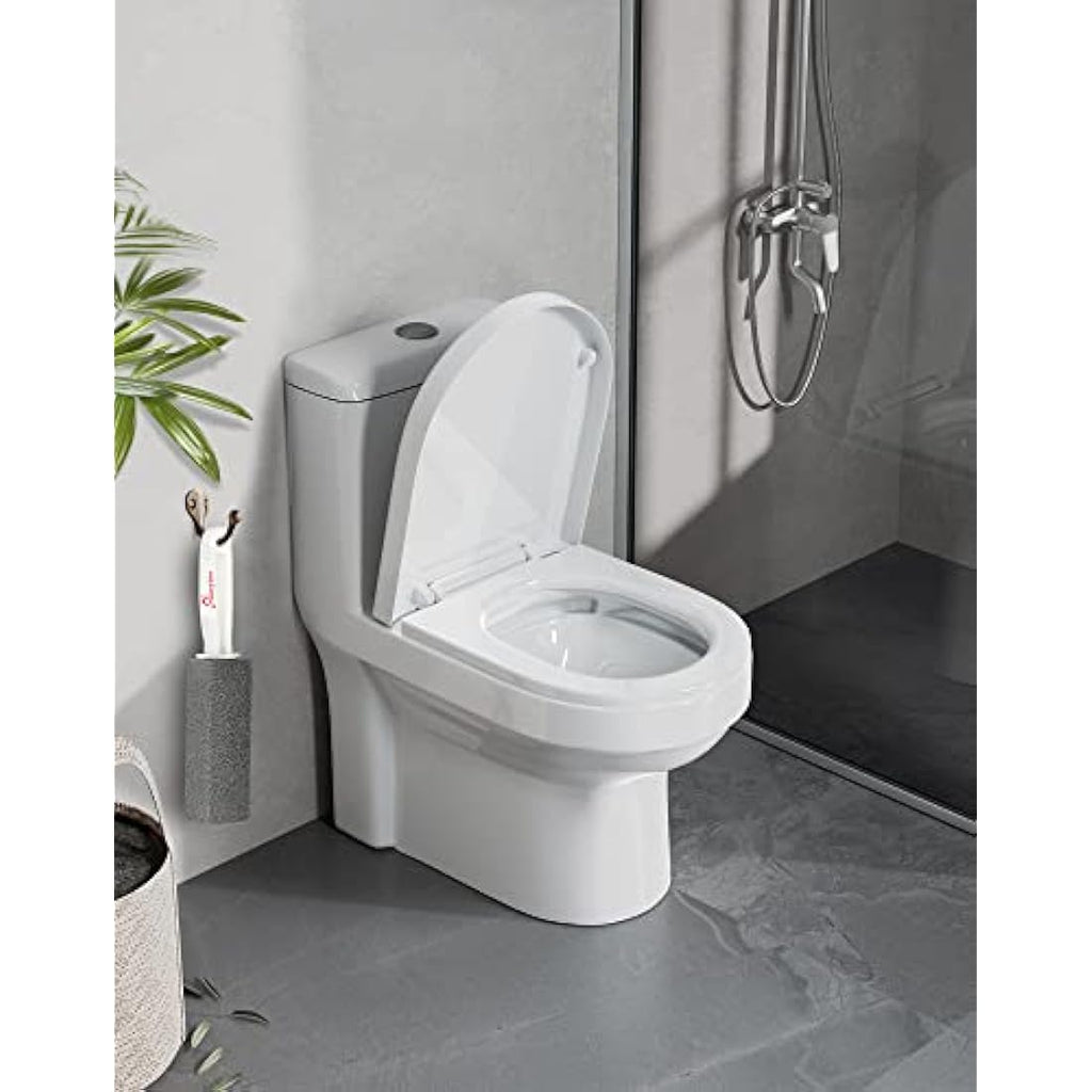 MARYTON Pumice Stone Toilet Bowl Cleaner with Handle - 2 Pack (Gray)