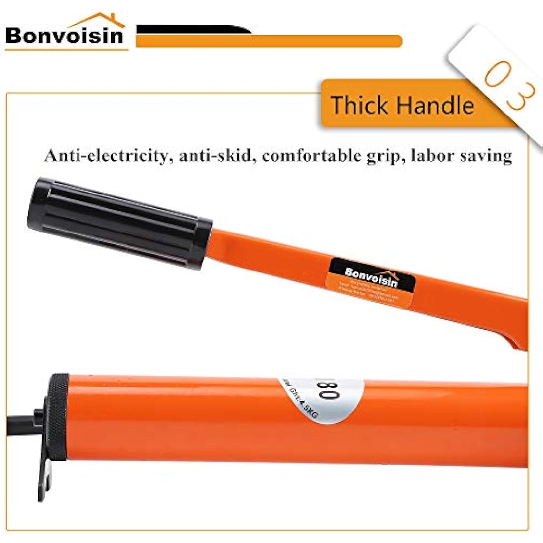 Bonvoisin CP-180 Manual Hydraulic Hand Pump for Lifting Cylinders