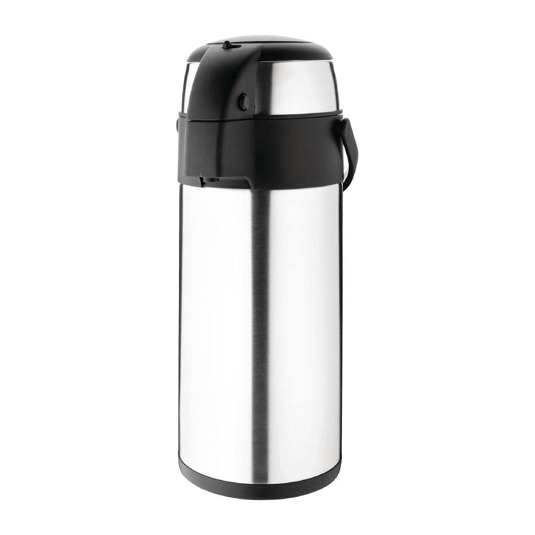 Olympia 5L Pump Action Airpot | Stainless Steel Vacuum Coffee Server