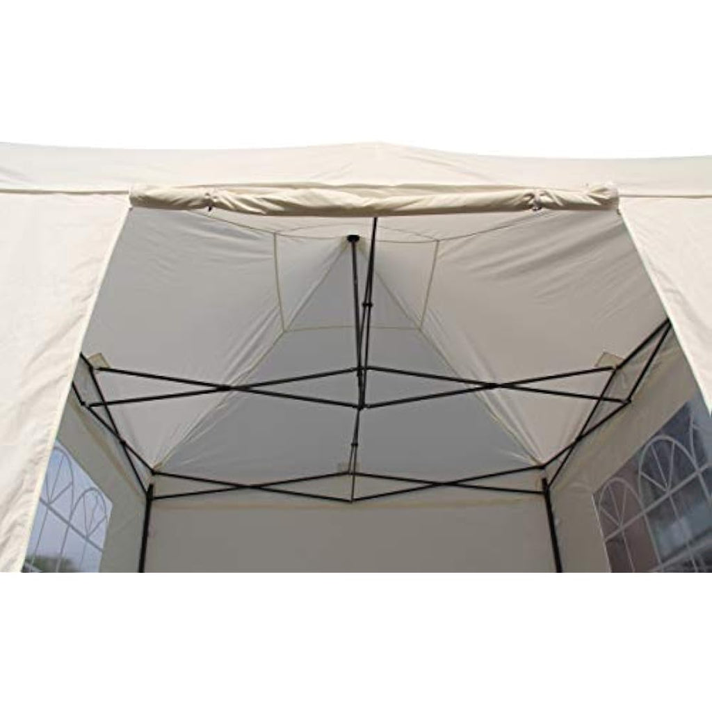 All Seasons Gazebos 2.5x2.5m Heavy Duty Waterproof Pop Up Gazebo - Cream