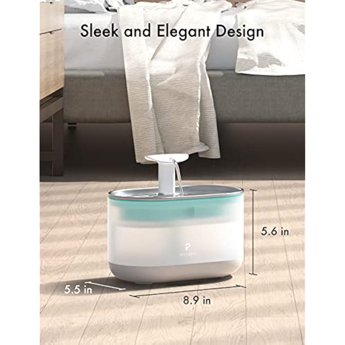 PETLIBRO Cat Water Fountain | 2.1L Ultra Quiet Stainless Steel Pet Fountain
