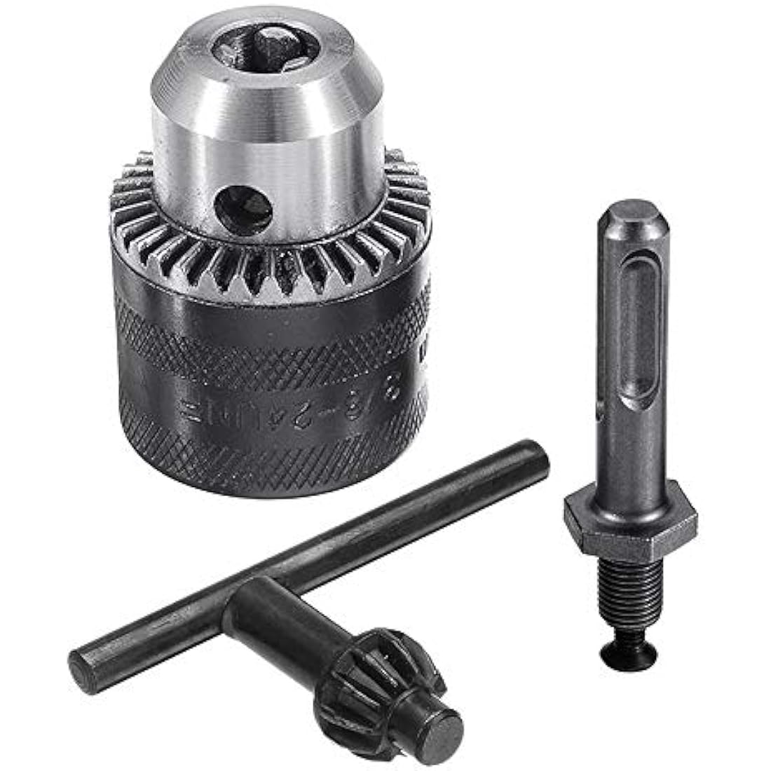 1.5-10mm Drill Chuck SDS Plus Adapter | 3/8-24UNF Mount